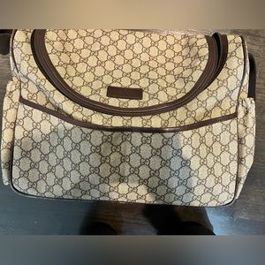 Gucci diaper bag